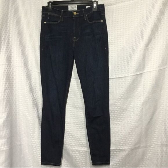 Frame Le High Ankle Skinny Jeans in Dame (UC4) - Picture 2 of 7